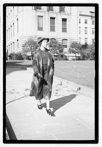 Models posing, Boston State House