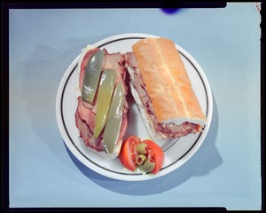 FEL, food, recipe service, submarine sandwich (roast beef)