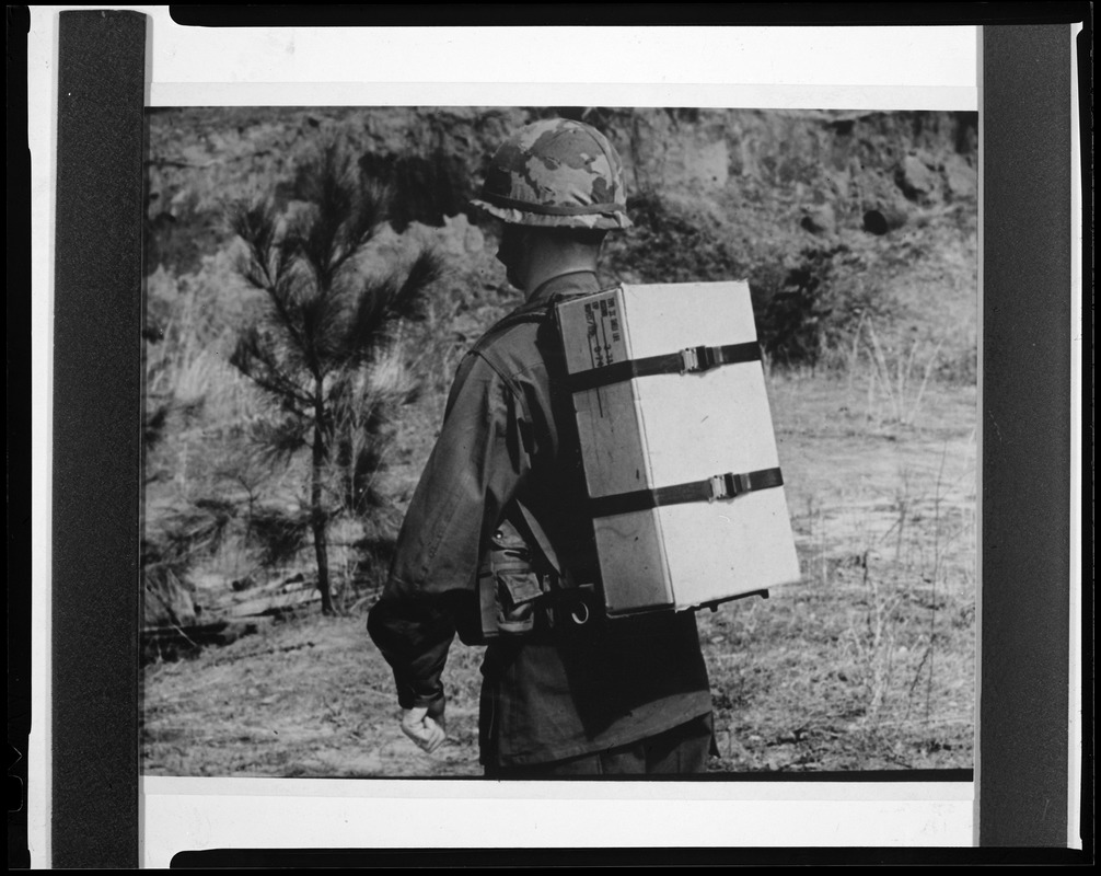 CEMEL, equipment, load-carrying, ALICE, w/ration box - Digital Commonwealth