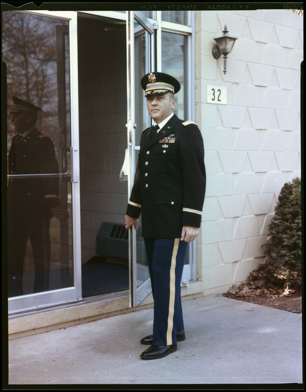 Officer's dress blue uniform