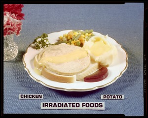 Irradiated foods: chicken, potato