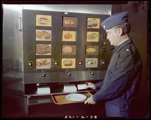 Vending machine w/AF officer, FEL