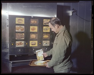 Vending machine w/Army sgt