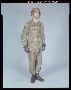 Battle dress, uniform, 3/4 view, warm weather, CEMEL