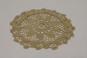 Crocheted Doily, made by Laura Bridgman