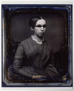 Portrait of Laura Bridgman, circa 1845