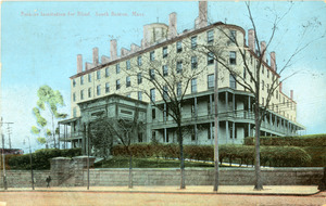 Perkins Institution in 1911 ; Postcard to Miss Farrell