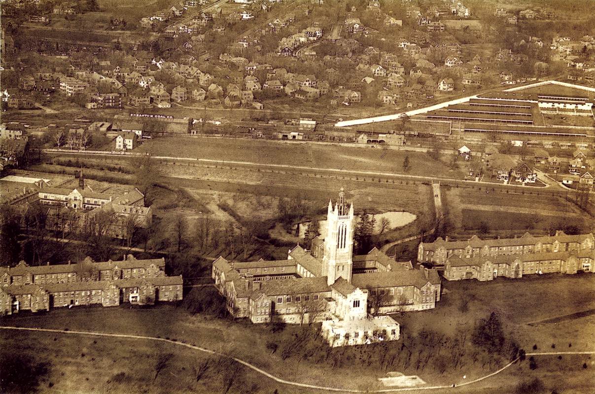 Aerial View of the Perkins School for the Blind