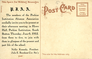 Perkins Institution Alumnae Association