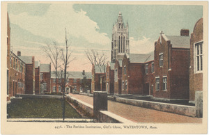 Girl's Close, Perkins Institution, Watertown, Mass.