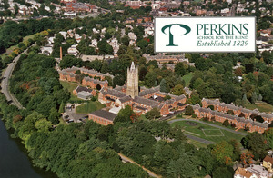 Postcard with Arial View of Perkins