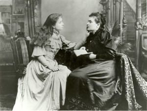 Helen Keller and Anne Sullivan Portrait