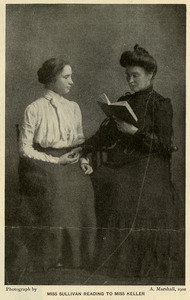 Anne Sullivan Reading to Helen Keller