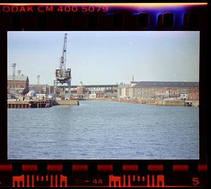 Charlestown Navy Yard from Boston Harbor