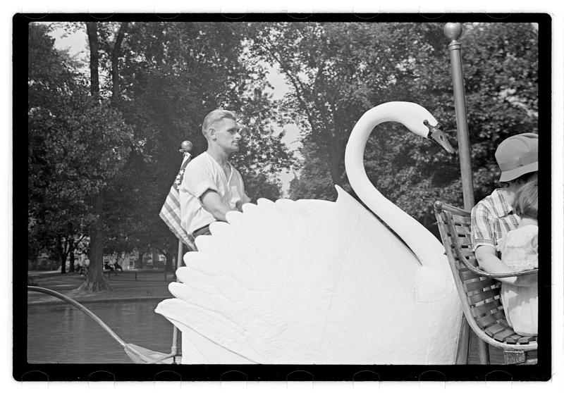 Wm Hanscomb swan boat