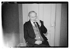 Will B. "Pop" Brown made 1st diaphragm for telephone Bell-Telg.