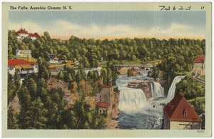 The Falls, Ausable Chasm, N. Y.