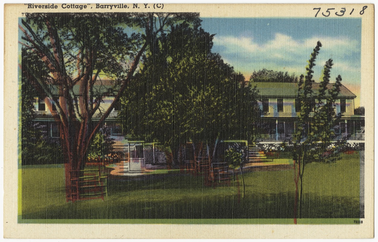 "Riverside Cottage", Barryville, N. Y. (C) Digital Commonwealth