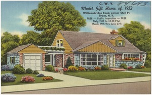 C. W. V. Model Gift Home of 1952, Williamsbridge Road, corner Stell Pl., Bronx, N. Y.