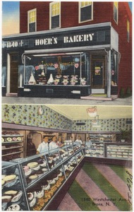 Hoer's Bakery. 1840 Westchester Ave., Bronx, N. Y.