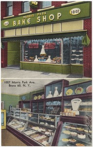 Morris Park Bake Shop. 1007 Morris Park Ave. Bronx 60, N. Y.