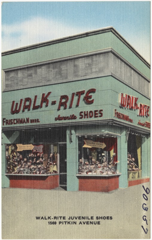 Walk-Rite Juvenile Shoes. 1569 Pitkin Avenue