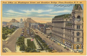 Post office on Washington Street and Brooklyn Bridge Plaza, Brooklyn, N. Y.
