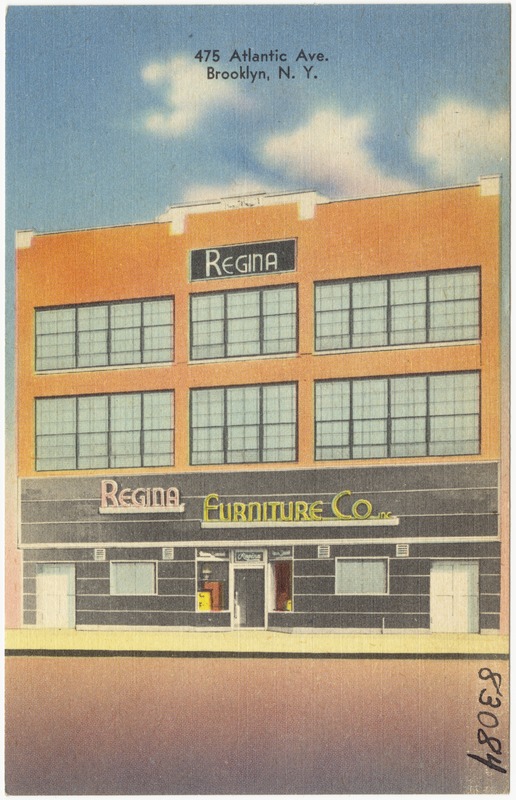 Regina Furniture Co. 475 Atlantic Ave., Brooklyn, N. Y. Digital