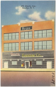 Regina Furniture Co. 475 Atlantic Ave., Brooklyn, N. Y.