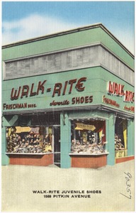 Walk-Rite Juvenile Shoes. 1569 Pitkin Avenue