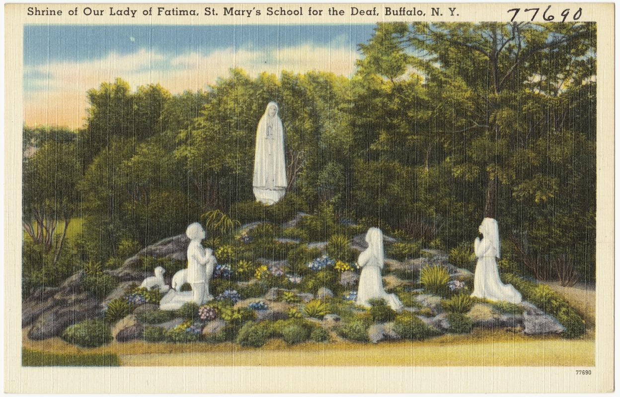 Shrine of Our Lady of Fatima, St. Mary's School for the Deaf, Buffalo, N. Y.