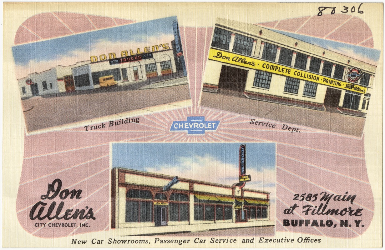 Don Allen's City Chevrolet, Inc., 2585 Main at Fillmore, Buffalo, N. Y.