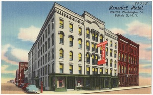 Benedict Hotel 199-203 Washington St., Buffalo 3, N. Y.