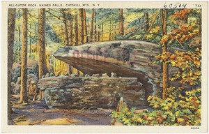 Alligator Rock, Haines Falls, Catskill Mts., N. Y.