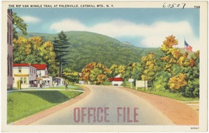 The Rip Van Winkle Trail at Palenville, Catskill Mts., N. Y.