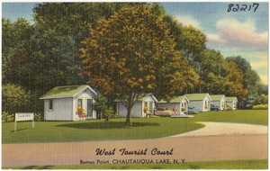 West Tourist Court, Bemus Point, Chautauqua, N. Y.