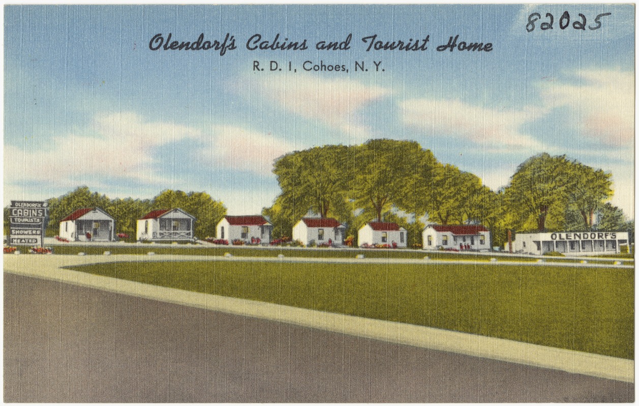 Olendorf's Cabins and Tourist Home, R. D. 1, Cohoes, N. Y.