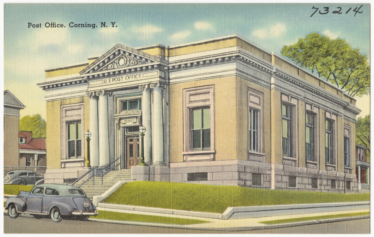 Post office, Corning, N. Y. Digital Commonwealth