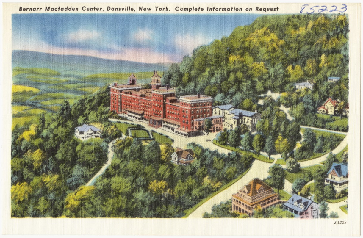 Bernarr Macfadden Center, Dansville, New York. Complete Information on