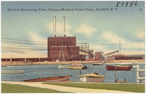 Electric generating plant, Niagara Mohawk Power Corp., Dunkirk, N. Y.