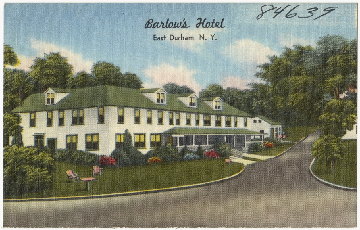 Barlow's Hotel, East Durham, N. Y.