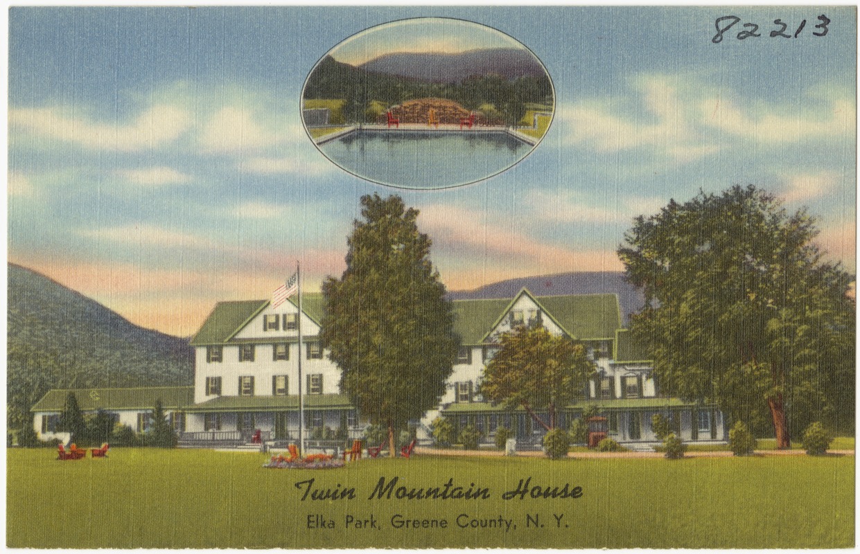 Twin Mountain House, Elka Park, Greene County, N. Y. Digital Commonwealth