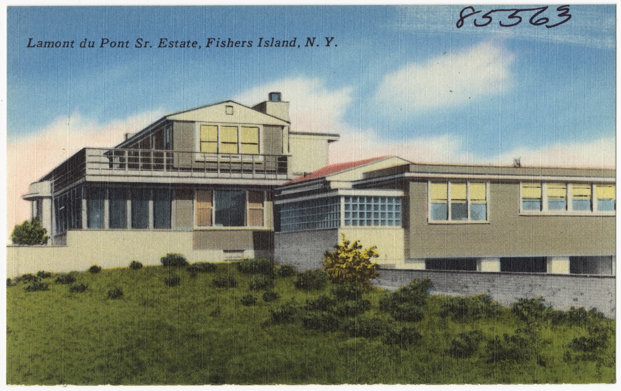 Lamont du Pont Sr. Estate, Fishers Island, N. Y.