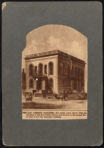 New Bedford Free Public Library (later New Bedford City Hall)