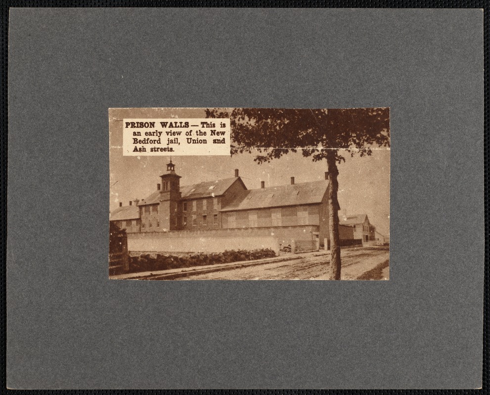 New Bedford Jail Digital Commonwealth   Image Access 800 