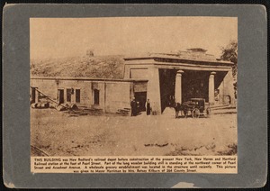 Railroad depot, foot of Pearl St., New Bedford, MA