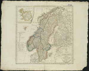 Charte von Schweden und Norwegen