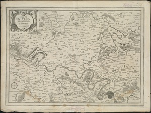 Carte du Vexin, Beauvoisis, et Hurepoix