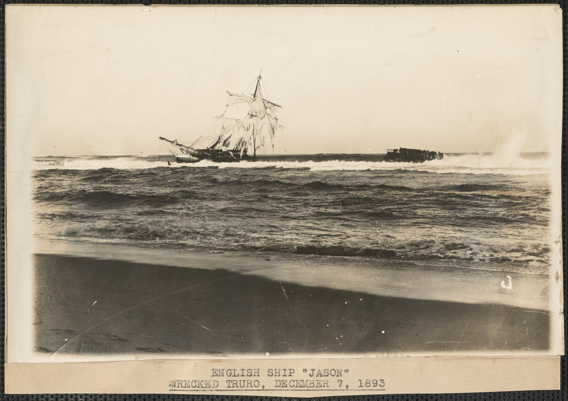 English ship "Jason" wrecked in Truro, December 7, 1893
