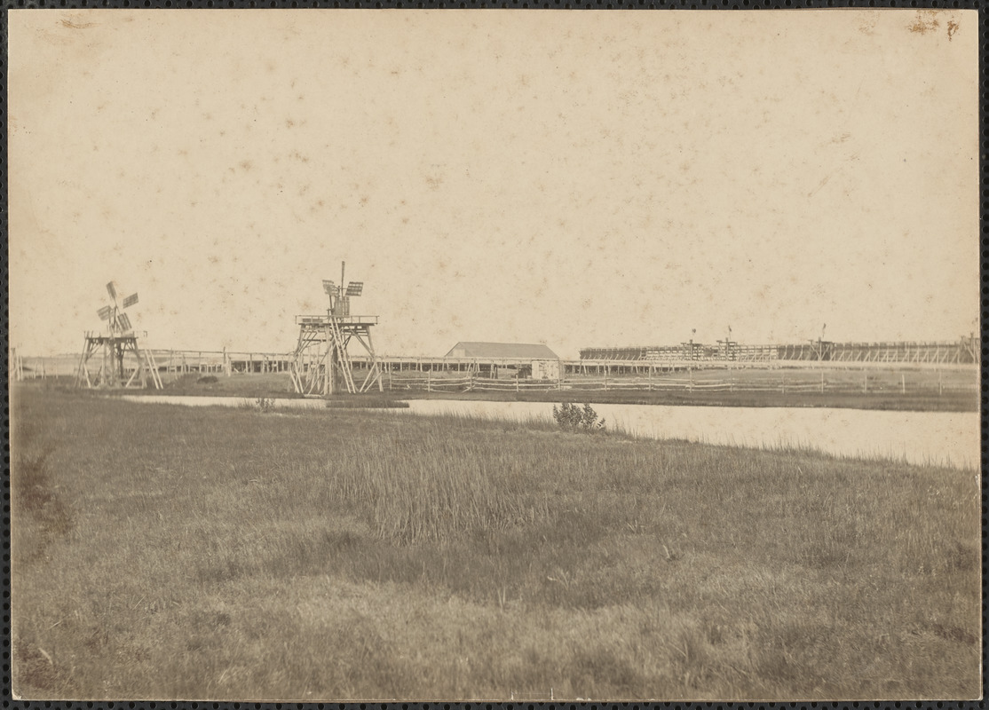 Old saltworks, 1850-1860, South Dartmouth, Mass.